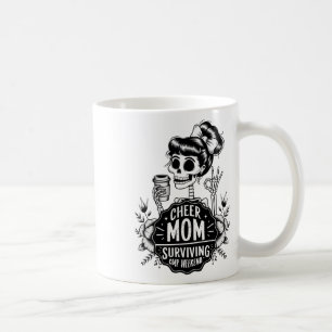 Cheer Mum Surviving Comp Weekend Cheerleading Pare Coffee Mug