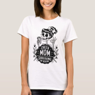 Cheer Mum Surviving Comp Weekend Cheerleading Pare T-Shirt