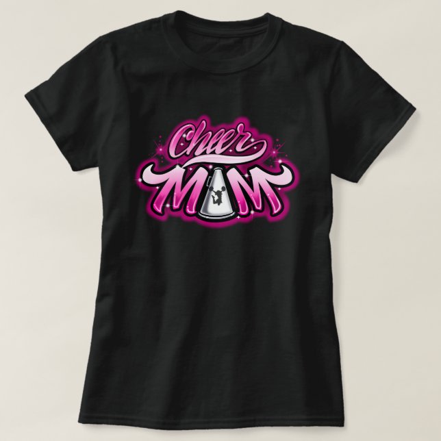Cheer Mum t-shirt   (Design Front)
