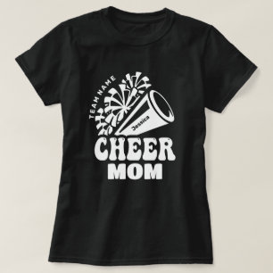 Cheer Mum with Custom Team Name & Kid's Name T-Shirt