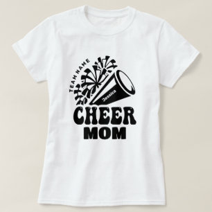 Cheer Mum with Custom Team Name & Kid's Name T-Shirt