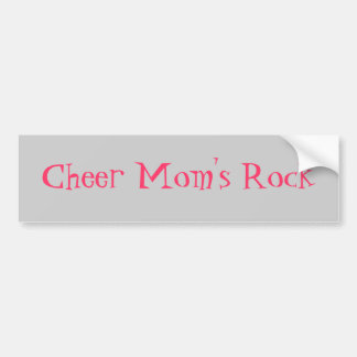 Cheer Mum's Rock Bumper Sticker