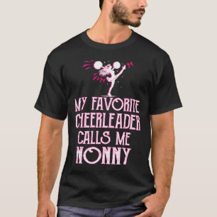 Cheer My Favourite Cheerleader Calls Me Nonny Xmas T-Shirt