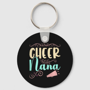 Cheer Nana Cheer Grandma Cheerleading Cheerleader Key Ring