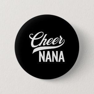 Cheer Nana Cheerleading Matching Family 6 Cm Round Badge