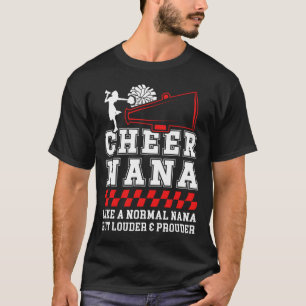 Cheer Nana Definition Cheerleading Nana Cheerleade T-Shirt