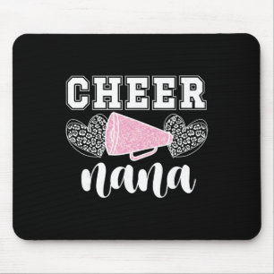 Cheer Nana Hearts Nana Grandma Of A Cheerleader Na Mouse Pad