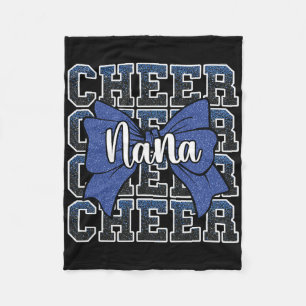 Cheer Nana My Favourite Cheerleader Calls Me Nana  Fleece Blanket