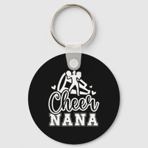 Cheer Nana Of A Cheerleader Nana Cheerleading Nana Key Ring