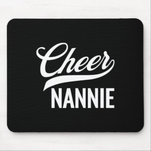 Cheer Nannie Cheerleading Matching Family Mouse Pad