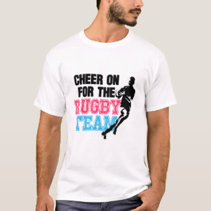 Cheer On For The Rugby Team Rugby Design For Men W T-Shirt