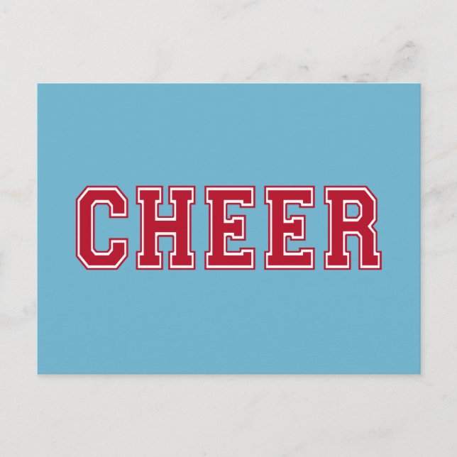 Cheer Postcard (Front)