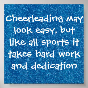 cheer quote poster