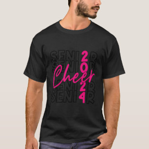 Cheer Senior 2024 Cheer Mum Class Of 2024 Graduati T-Shirt