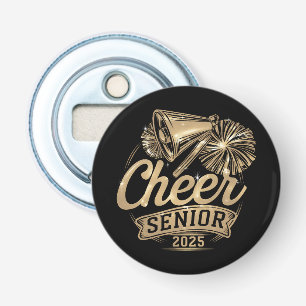Cheer Senior 2025 Cheerleader Graduation Class Of Bottle Opener