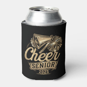 Cheer Senior 2025 Cheerleader Graduation Class Of Can Cooler