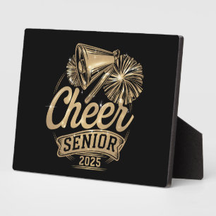 Cheer Senior 2025 Cheerleader Graduation Class Of Plaque