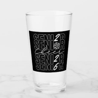 Cheer Senior 2026 Drinking Glass