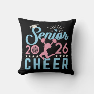 Cheer Senior 2026 Graduating Cheerleader Cushion