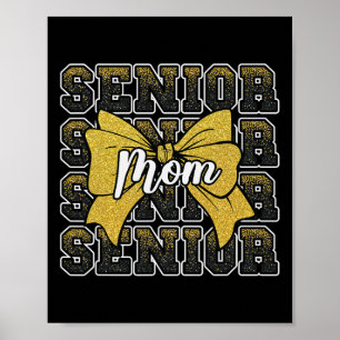 Cheer Senior Mum 2025 Cl Graduation Day Cheerleadi Poster