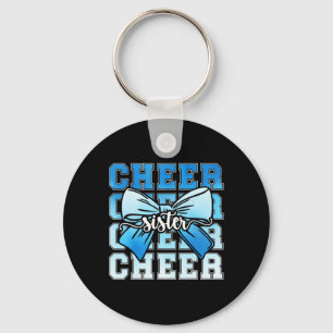 Cheer Sister Coquette Sister Of A Cheerleader Sist Key Ring