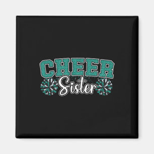 Cheer Sister My Favourite Cheerleader Calls Me Sis Magnet