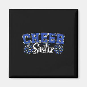 Cheer Sister My Favourite Cheerleader Calls Me Sis Magnet