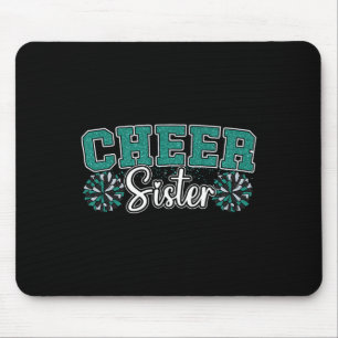 Cheer Sister My Favourite Cheerleader Calls Me Sis Mouse Pad