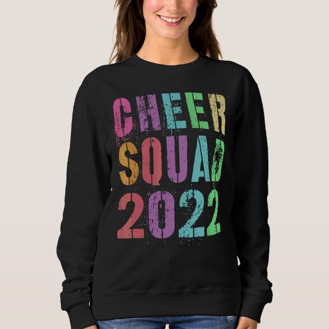 Cheer Squad 2022 Cheerleading Team Cheerleader 1 Sweatshirt (Front)
