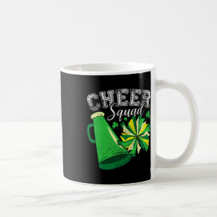 Cheer Squad Cheerleader Cheerleading St Patricks D Coffee Mug