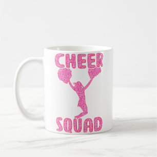 Cheer Squad Cute Cheerleading Girl Coffee Mug