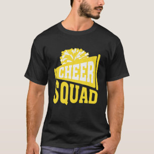 Cheer Squad Funny Cheerleader Cheering Outfit T-Shirt
