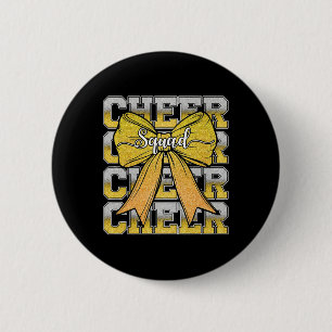 Cheer Squad Funny Cheerleader Cheerleading Coquett 6 Cm Round Badge