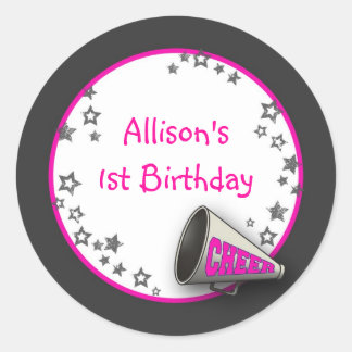 Cheer Sticker or Address Label