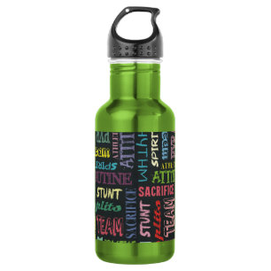 Cheer Terms On The Chalkboard 532 Ml Water Bottle