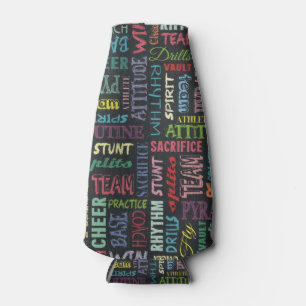 Cheer Terms On The Chalkboard Bottle Cooler
