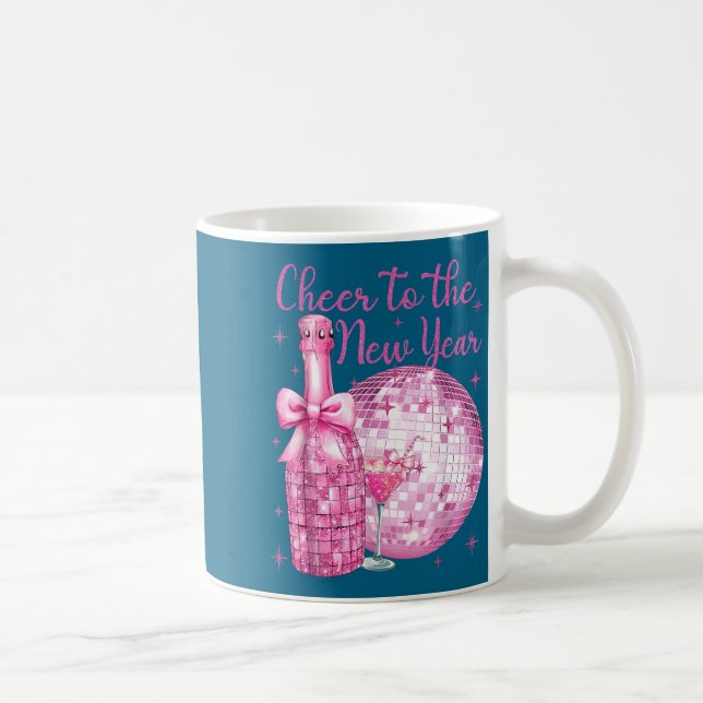 Cheer To The New Year Happy New Year 2026 Party Di Coffee Mug (Right)