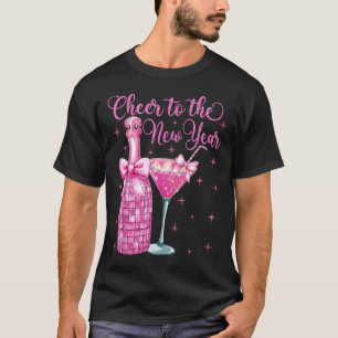 Cheer To The New Year Happy New Year 2026 Party  T-Shirt