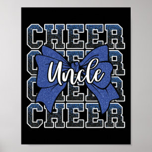 Cheer Uncle Aunt Bow Sport Cheerleader Cheerleadin Poster