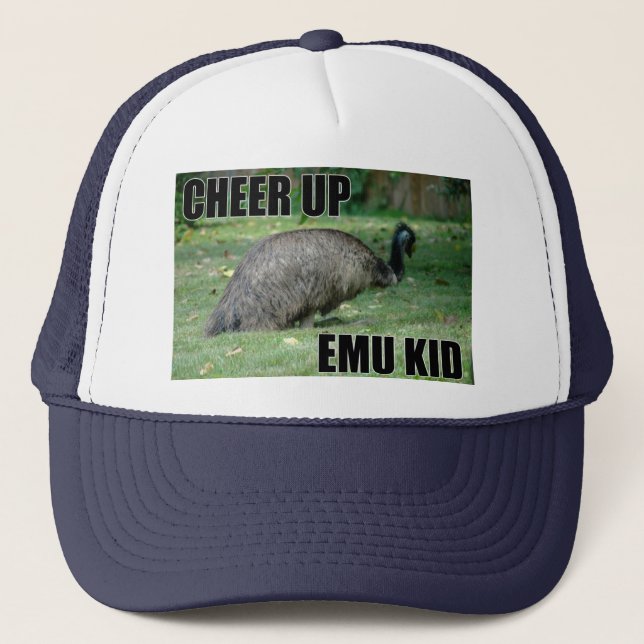 Cheer Up Emu Kid Hat (Front)