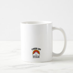 Cheer Up Rainbow Cloud Motivational  Coffee Mug   