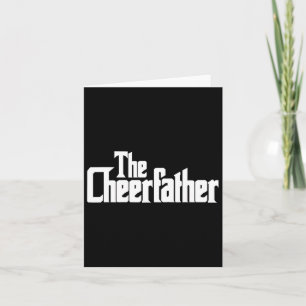 Cheerfather Fathers Day Cheerleader Card