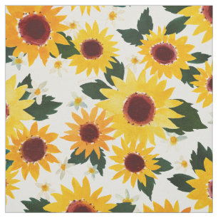 CHEERFUL AF Bold Happy Sunflower Fabric