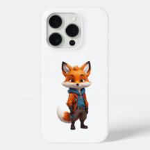 Cheerful and Adventurous Fox Illustration