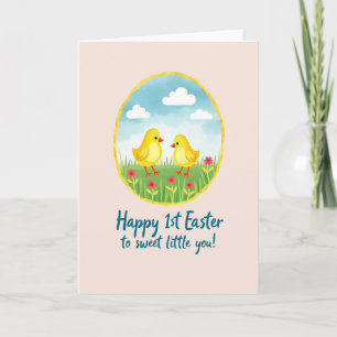 Cheerful Birds Celebration Card