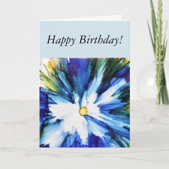 Cheerful birthday card for her (Front)