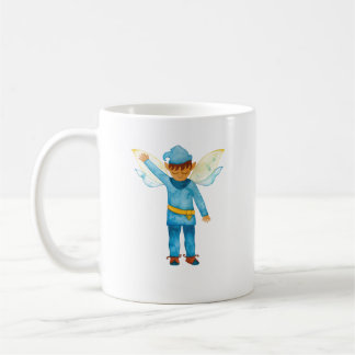 Cheerful Blue Elf Mug