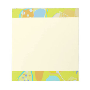 Cheerful borders design Notepad