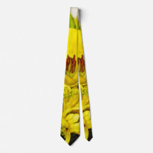 Cheerful Bouquet Painterly Neck Tie