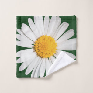 Cheerful, Bright Daisy Bath Towel Set